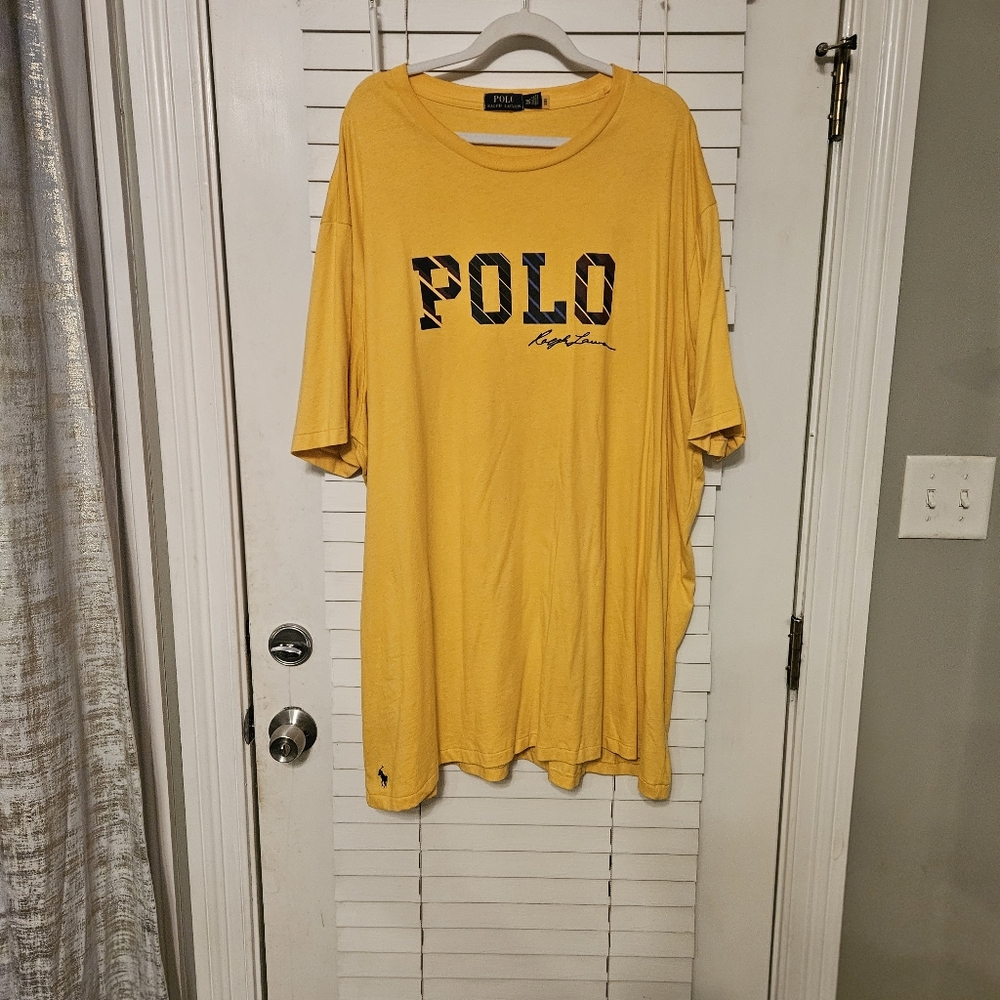 Polo by Ralph Lauren Yellow Short Sleeve Tee